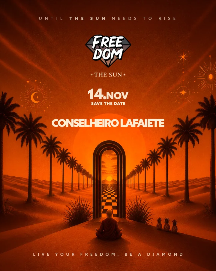 Freedom :: The Sun — 14 de novembro, Conselheiro Lafaiete